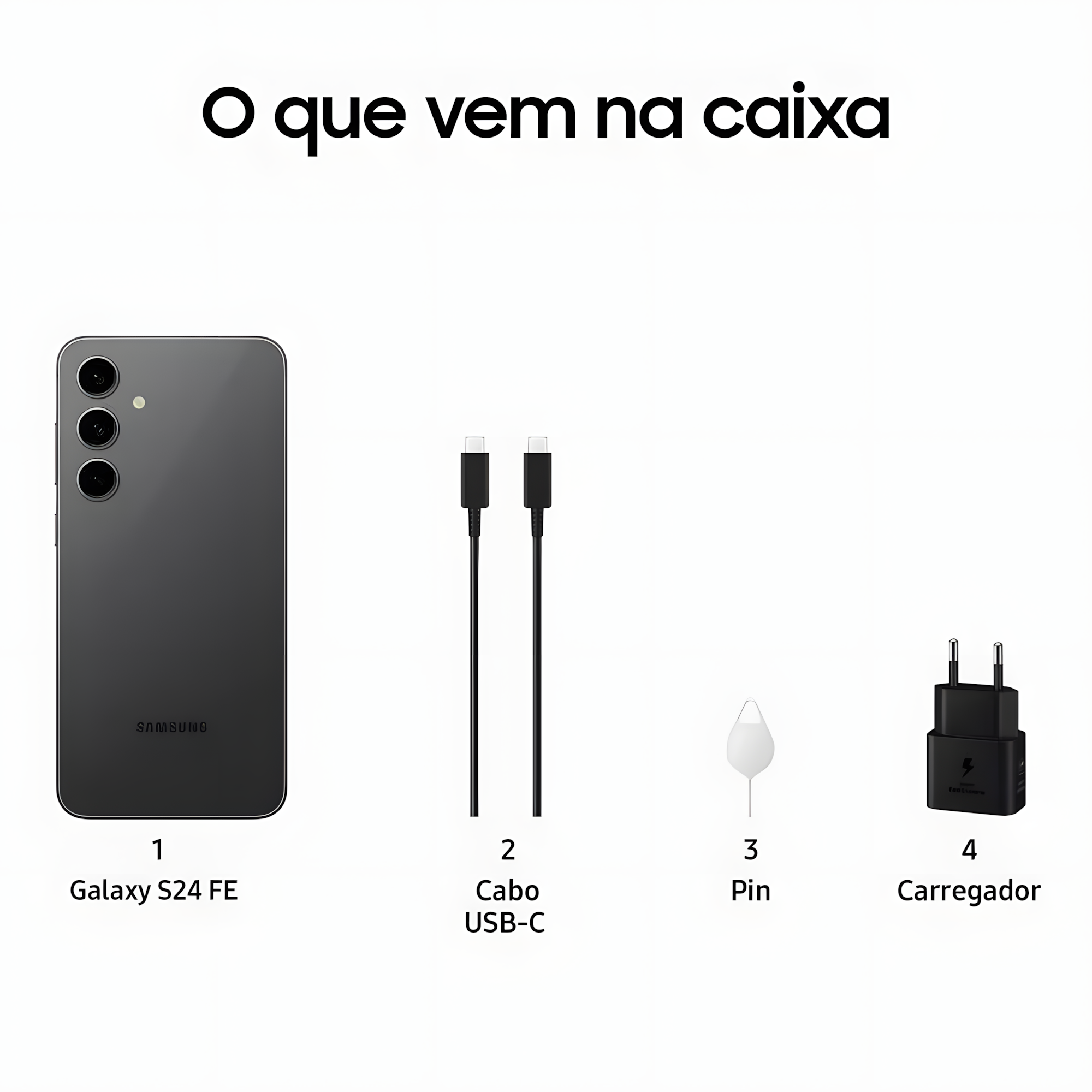 Smartphone Samsung Galaxy S24 FE 5G Ram 8GB Deca Core 128GB Smartphone Samsung Galaxy S24 FE 5G Ram 8GB Deca Core 128GB